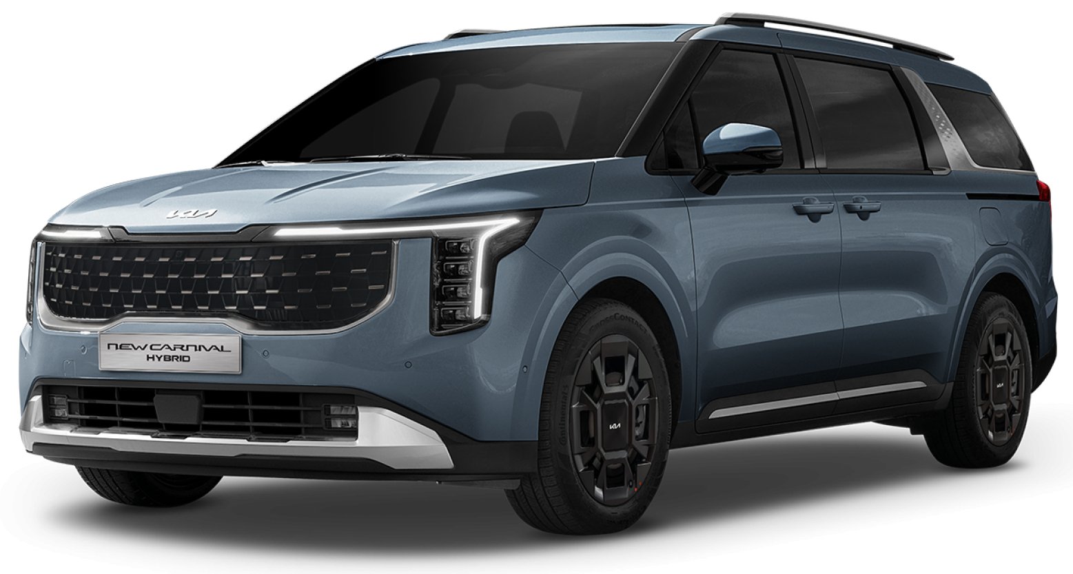 KIA NEW HYBRIDA CARNIVAL AUTOMATICO SUPER 97  NAFTA AZUL